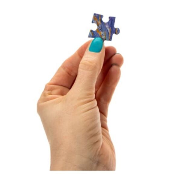 🆕🌠Mindbogglers Gold 500-Piece Jigsaw Puzzle: Starry Night by Van Gogh - Picture 2 of 5